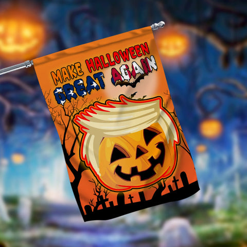 Make Halloween Great Again Garden Flag - 12x18 Garden Flag Sublimation Design Download PNG File Instant Download Sublimation CaldwellArt 