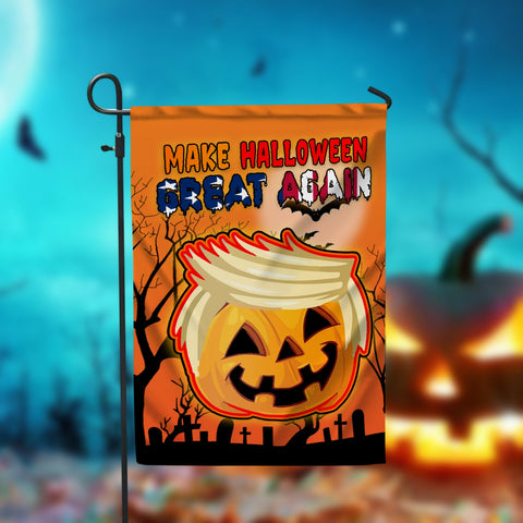 Make Halloween Great Again Garden Flag - 12x18 Garden Flag Sublimation Design Download PNG File Instant Download Sublimation CaldwellArt 