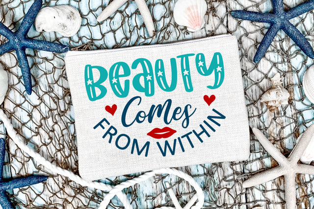 Make Up Bag Design | SVG Cut File SVG zoellartz 