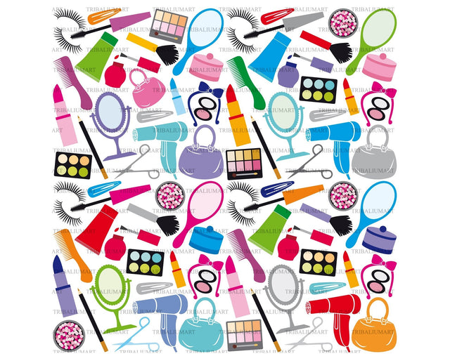 Make up collection background SVG TribaliumArtSF 
