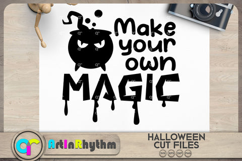 Make you own magic, Halloween magic SVG SVG Artinrhythm shop 