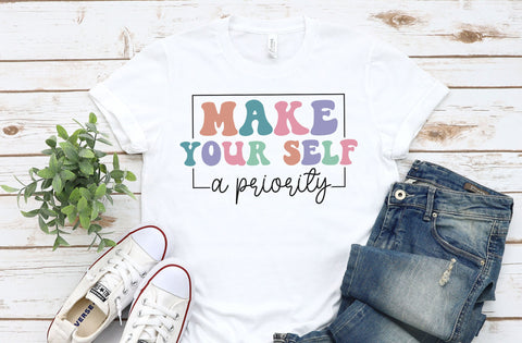 Make Your Self a Priority, Mental Health SVG MD mominul islam 