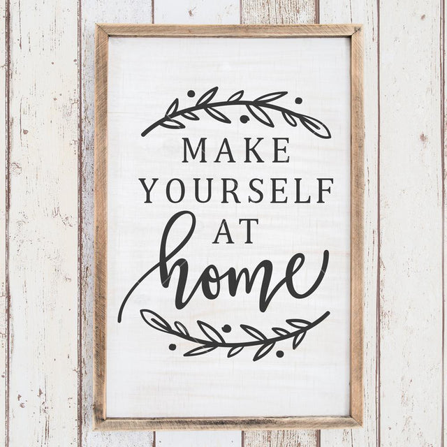 Make yourself at home SVG for sign SVG Chameleon Cuttables 