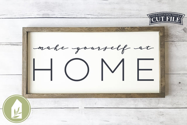 Make Yourself At Home SVG | Guest Room SVG SVG LilleJuniper 