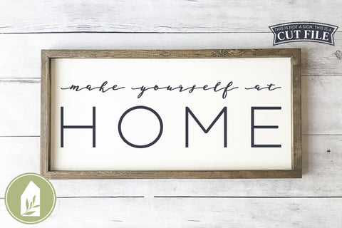 Make Yourself At Home SVG | Guest Room SVG SVG LilleJuniper 