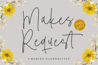 Makes Request Font Font Balpirick 