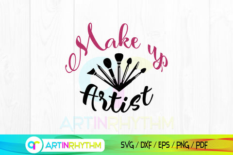 Makeup Artist Svg, Makeup Svg, Makeup Tools Svg SVG Artinrhythm shop 