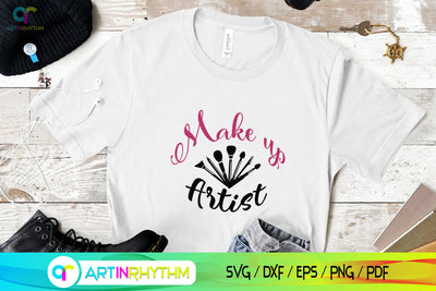 Makeup Artist Svg, Makeup Svg, Makeup Tools Svg SVG Artinrhythm shop 