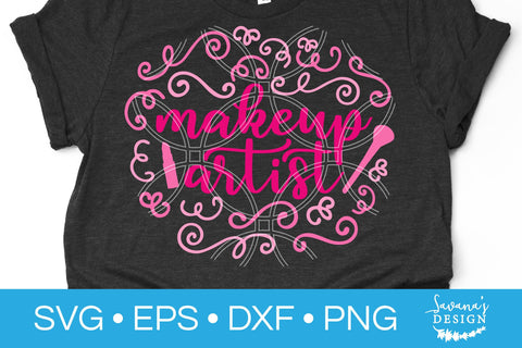Makeup Artist SVG SVG SavanasDesign 