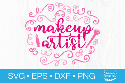 Makeup Artist SVG SVG SavanasDesign 