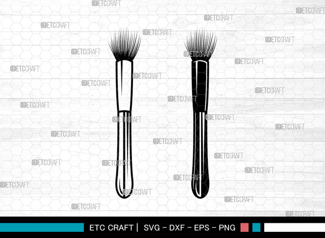Makeup Brush SVG, Cosmetic Brush Svg, Makeup Svg, Beauty Svg, Makeup Artist Svg, Makeup Brush Svg SVG ETC Craft 