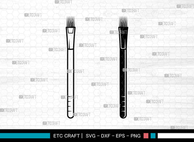 Makeup Brush SVG, Cosmetic Brush Svg, Makeup Svg, Beauty Svg, Makeup Artist Svg, Makeup Brush Svg SVG ETC Craft 