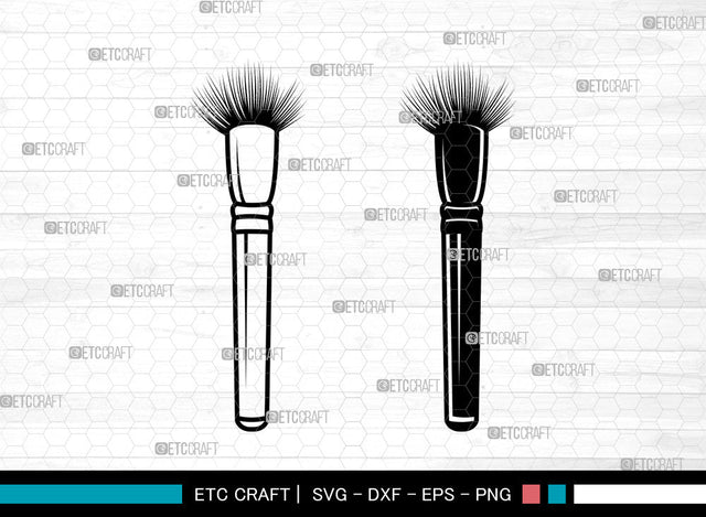 Makeup Brush SVG, Cosmetic Brush Svg, Makeup Svg, Beauty Svg, Makeup Artist Svg, Makeup Brush Svg SVG ETC Craft 