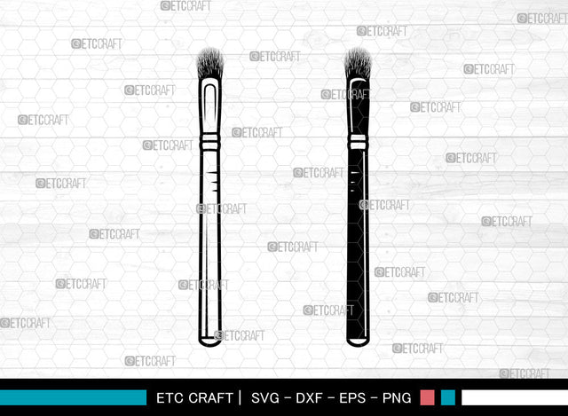 Makeup Brush SVG, Cosmetic Brush Svg, Makeup Svg, Beauty Svg, Makeup Artist Svg, Makeup Brush Svg SVG ETC Craft 