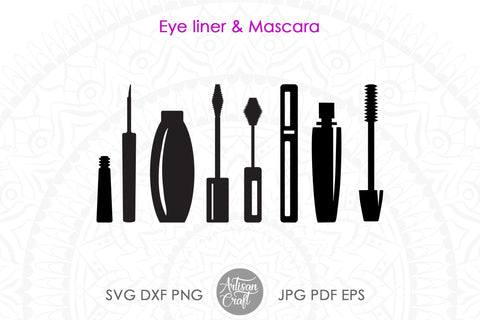 Makeup clipart, Cosmetics SVG, lipstick vector SVG Artisan Craft SVG 