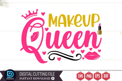 Makeup queen SVG SVG DESIGNISTIC 