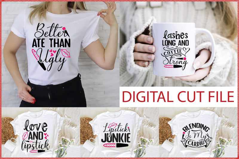 Makeup Svg Bundle 10 Design SVG Creativeart88 