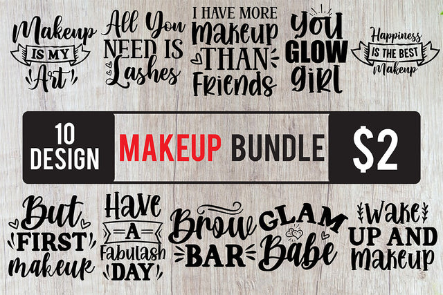 Makeup SVG Bundle SVG shah alam 