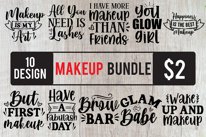Makeup SVG Bundle SVG shah alam 