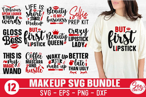 Makeup SVG Bundle SVG Svgcraft 