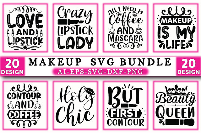 Makeup Svg Bundle SVG SVGista 