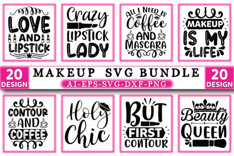 Makeup Svg Bundle SVG SVGista 