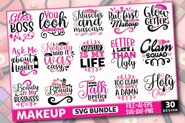 Makeup Svg Bundle SVG SVGista 