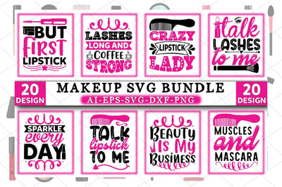 Makeup Svg Bundle SVG SVGista 