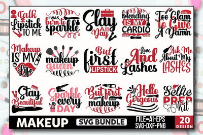 Makeup Svg Bundle SVG SVGista 