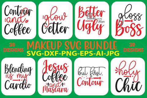 Makeup SVG Bundle SVG Syaman 