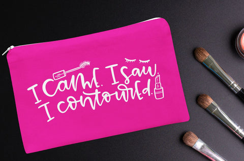 Makeup SVG | Cosmetics SVG | I Came I Saw I Contoured So Fontsy Design Shop 