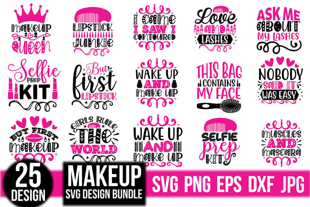 Makeup Svg Design Bundle SVG Rupkotha 
