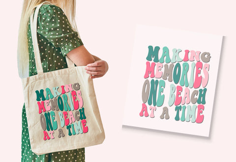 Making Memories | Beach DTF Transfer Physical So Fontsy Direct to Film Transfer Shop