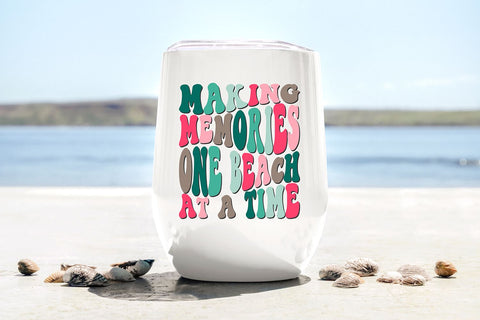 Making Memories One Beach At A Time PNG | Summer Sublimation Design Sublimation B Renee Design 