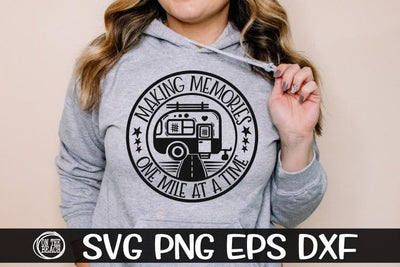Making Memories - One Mile At A Time SVG - Camping SVG SVG On the Beach Boutique 