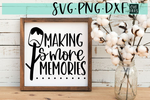 Making S'more Memories SVG | Camping SVG SVG Ikonart Design Shop 