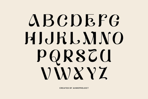 Maknoe - Classic Serif Typeface Font ahweproject 