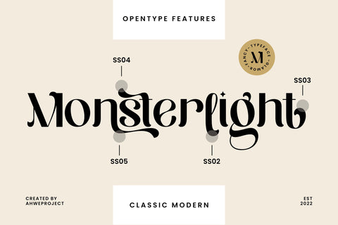 Maknoe - Classic Serif Typeface Font ahweproject 