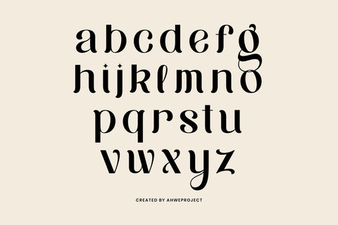 Maknoe - Classic Serif Typeface Font ahweproject 