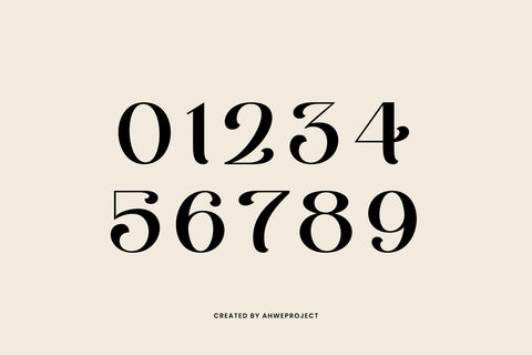 Maknoe - Classic Serif Typeface Font ahweproject 