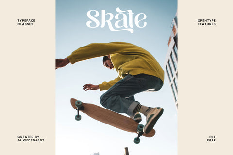 Maknoe - Classic Serif Typeface Font ahweproject 