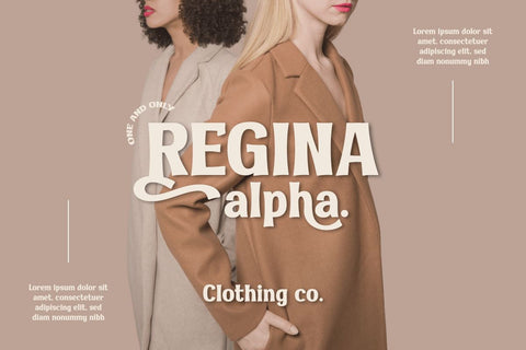 MAKOSI | Serif Classic Modernism Font twinletter 