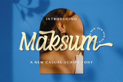 Maksum - Handwritten Font Font StringLabs 