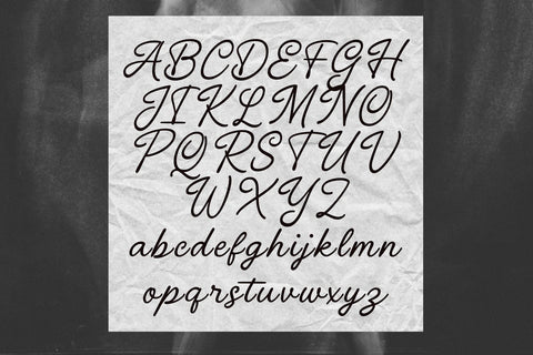 Malarkey - a Script Font Font nhfonts 