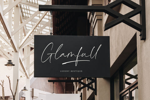 Maldives Signature - Elegant Signature Font Font Timur type 