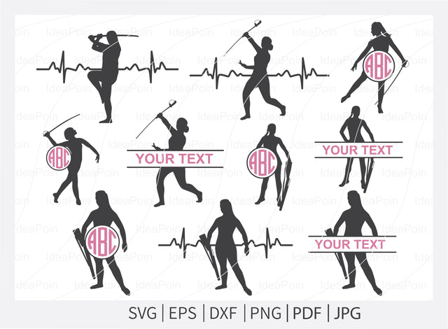 Male Color Guard Svg, Marching Band Color Guard Split Monogram, Marching Band Heartbeat, Marching Band man split, Color Guard Split Monogra SVG Dinvect 