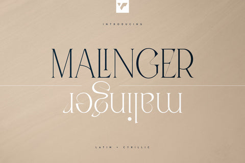 Malinger - Elegant Serif Font Font VPcreativeshop 