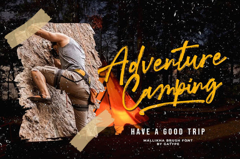 Mallikha Brush Font gatype 