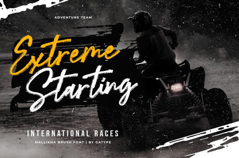 Mallikha Brush Font gatype 