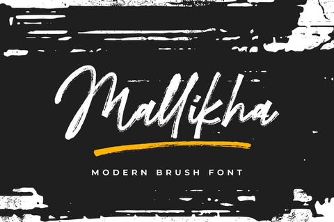 Mallikha Brush Font gatype 